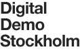 Logotyp för Digital Demo Stockholm